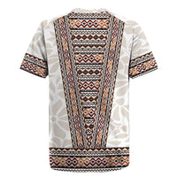 Danmark Traditional Patern with Daisy Rugby Jersey Danish Patern Simple Style