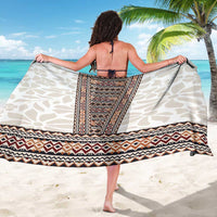 Danmark Traditional Patern with Daisy Sarong Danish Patern Simple Style