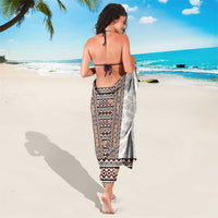 Danmark Traditional Patern with Daisy Sarong Danish Patern Simple Style