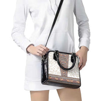 Danmark Traditional Patern with Daisy Shoulder Handbag Danish Patern Simple Style