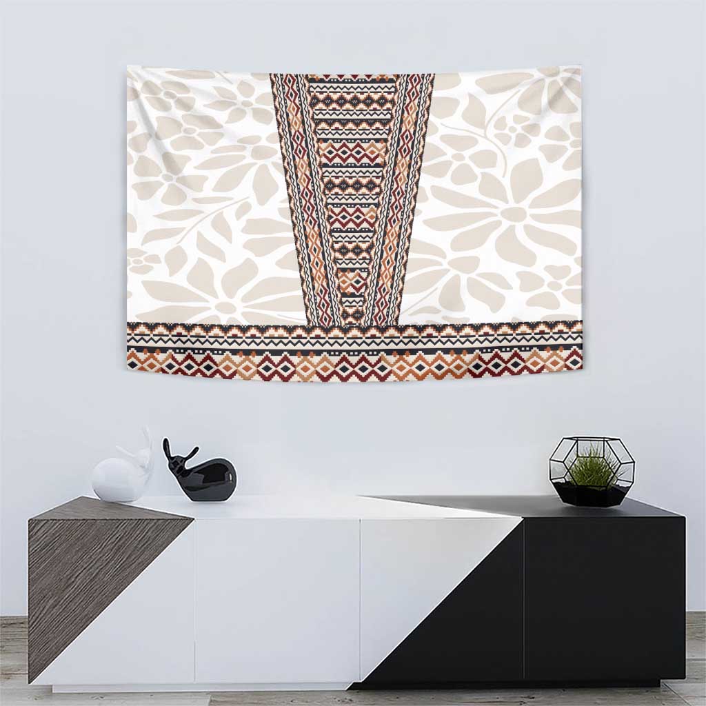 Danmark Traditional Patern with Daisy Tapestry Danish Patern Simple Style