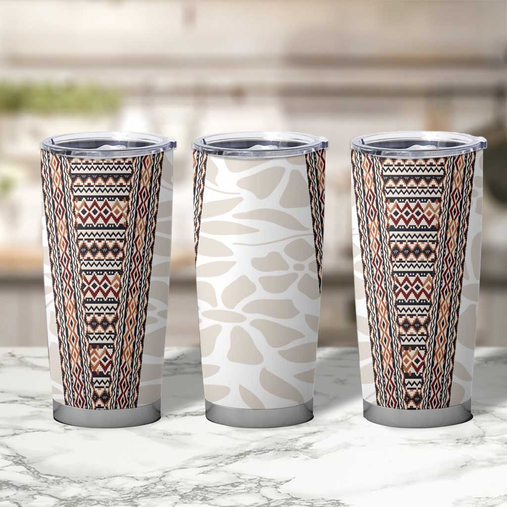 Danmark Traditional Patern with Daisy Tumbler Cup Danish Patern Simple Style