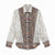 Danmark Traditional Patern with Daisy Women Casual Shirt Danish Patern Simple Style