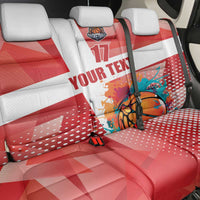 Custom Danmark Basketball Go Champions Back Car Seat Cover Sporty Style
