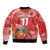 Custom Danmark Basketball Go Champions Bomber Jacket Sporty Style