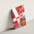 Custom Danmark Basketball Go Champions Canvas Wall Art Sporty Style