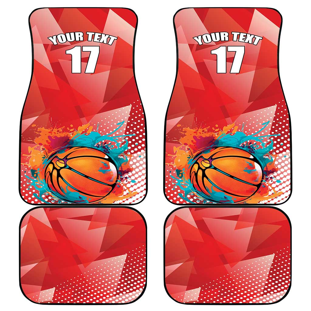 Custom Danmark Basketball Go Champions Car Mats Sporty Style