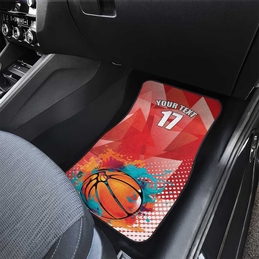 Custom Danmark Basketball Go Champions Car Mats Sporty Style