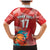 Custom Danmark Basketball Go Champions Family Matching Mermaid Dress and Hawaiian Shirt Sporty Style