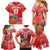 Custom Danmark Basketball Go Champions Family Matching Mermaid Dress and Hawaiian Shirt Sporty Style