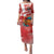 Custom Danmark Basketball Go Champions Family Matching Puletasi and Hawaiian Shirt Sporty Style