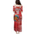 Custom Danmark Basketball Go Champions Family Matching Puletasi and Hawaiian Shirt Sporty Style