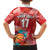 Custom Danmark Basketball Go Champions Family Matching Summer Maxi Dress and Hawaiian Shirt Sporty Style