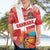Custom Danmark Basketball Go Champions Hawaiian Shirt Sporty Style
