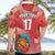Custom Danmark Basketball Go Champions Hawaiian Shirt Sporty Style
