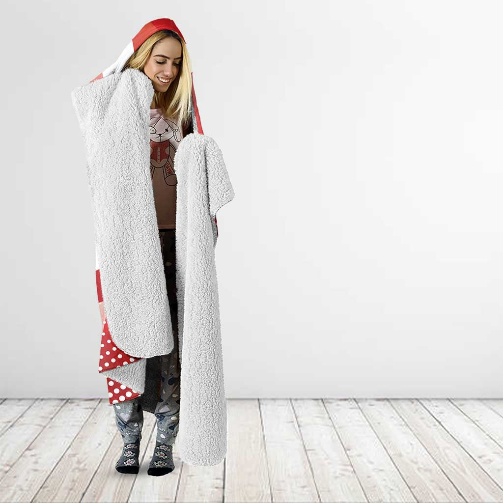 Custom Danmark Basketball Go Champions Hooded Blanket Sporty Style