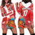 Custom Danmark Basketball Go Champions Hoodie Dress Sporty Style