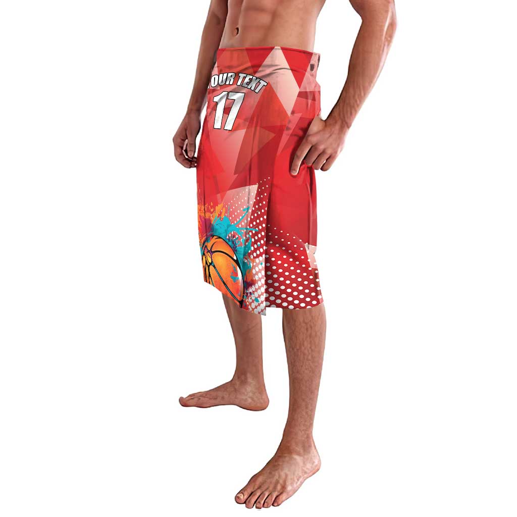 Custom Danmark Basketball Go Champions Lavalava Sporty Style