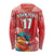 Custom Danmark Basketball Go Champions Long Sleeve Shirt Sporty Style
