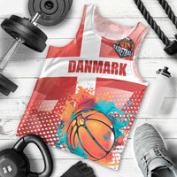 Custom Danmark Basketball Go Champions Men Tank Top Sporty Style