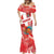 Custom Danmark Basketball Go Champions Mermaid Dress Sporty Style