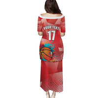 Custom Danmark Basketball Go Champions Puletasi Sporty Style