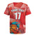 Custom Danmark Basketball Go Champions Rugby Jersey Sporty Style