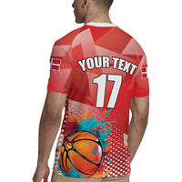 Custom Danmark Basketball Go Champions Rugby Jersey Sporty Style