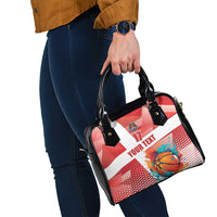Custom Danmark Basketball Go Champions Shoulder Handbag Sporty Style