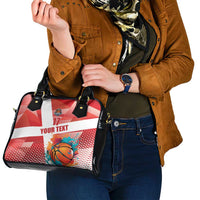 Custom Danmark Basketball Go Champions Shoulder Handbag Sporty Style