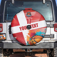 Custom Danmark Basketball Go Champions Spare Tire Cover Sporty Style
