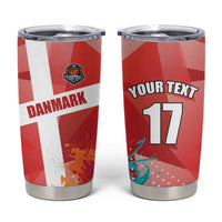 Custom Danmark Basketball Go Champions Tumbler Cup Sporty Style