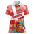 Custom Danmark Basketball Go Champions Women Polo Shirt Sporty Style