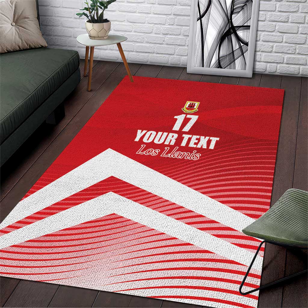 Custom Gibraltar We are Champions Area Rug Sporty Style
