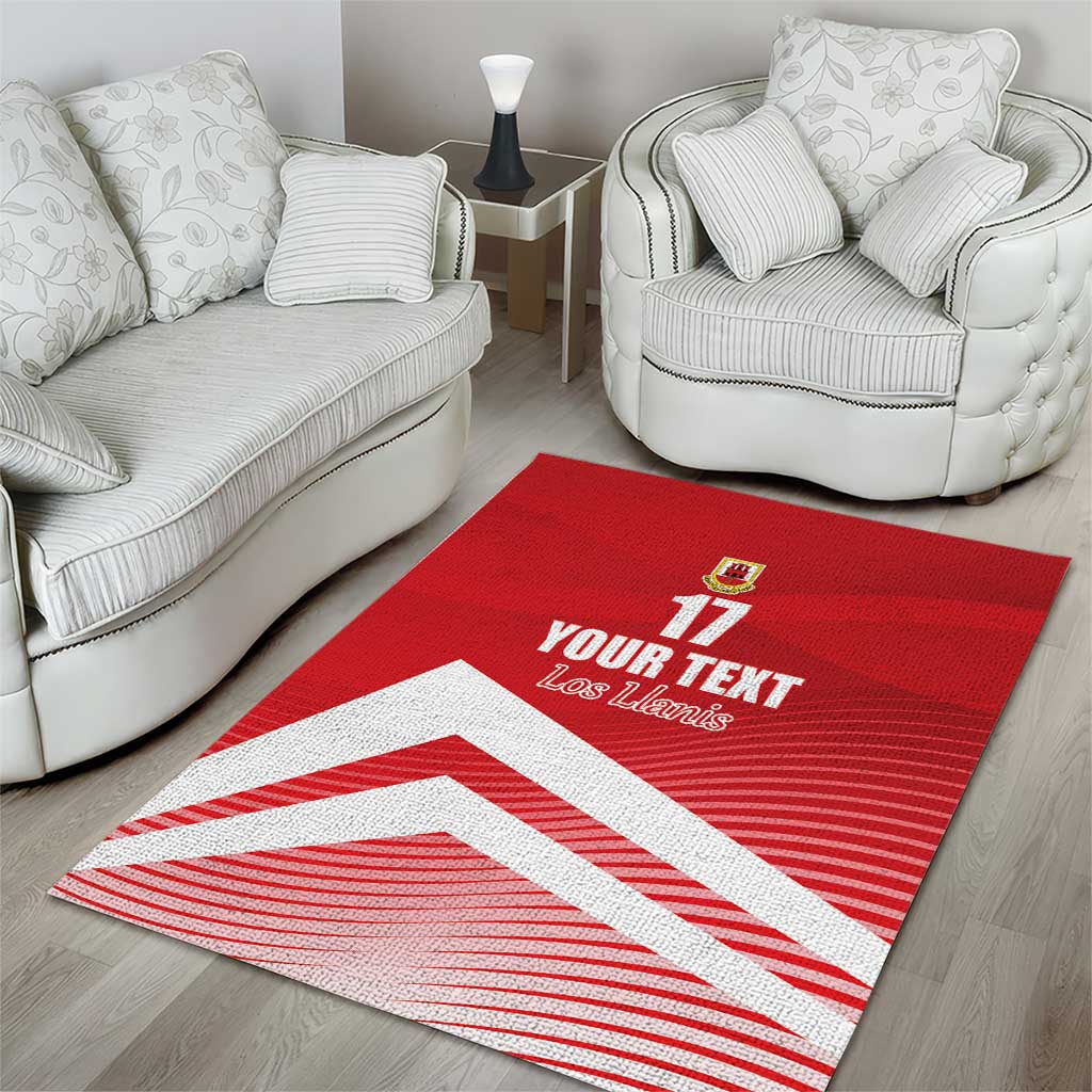 Custom Gibraltar We are Champions Area Rug Sporty Style