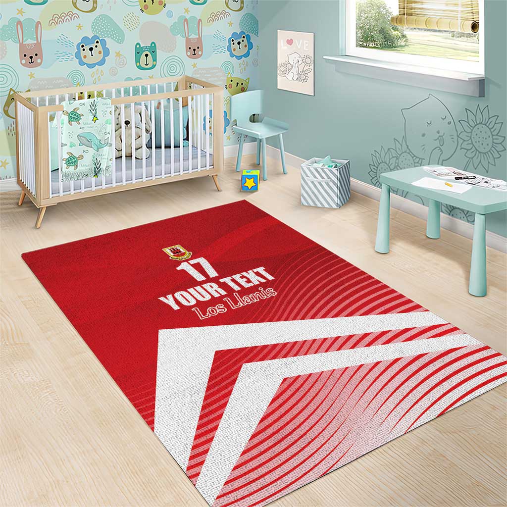 Custom Gibraltar We are Champions Area Rug Sporty Style