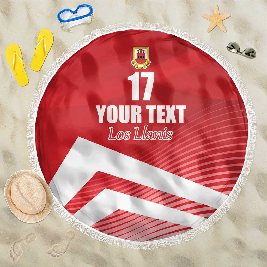 Custom Gibraltar We are Champions Beach Blanket Sporty Style