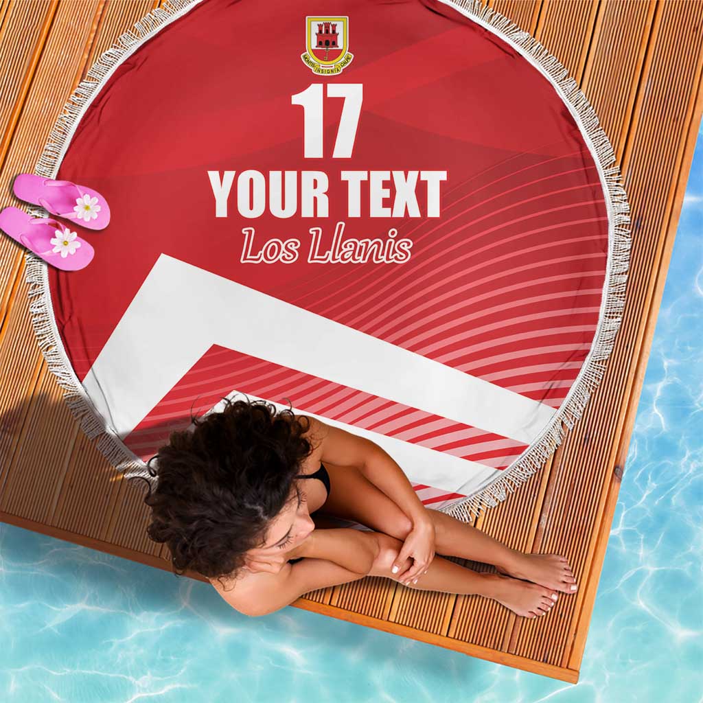 Custom Gibraltar We are Champions Beach Blanket Sporty Style