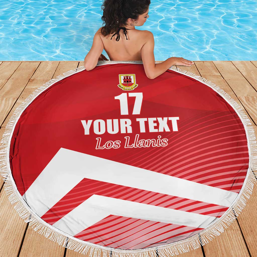 Custom Gibraltar We are Champions Beach Blanket Sporty Style