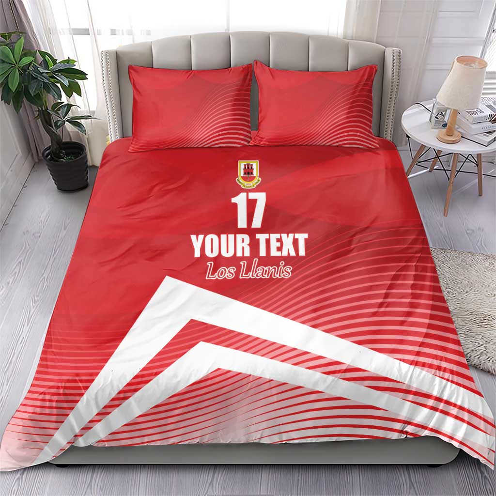 Custom Gibraltar We are Champions Bedding Set Sporty Style