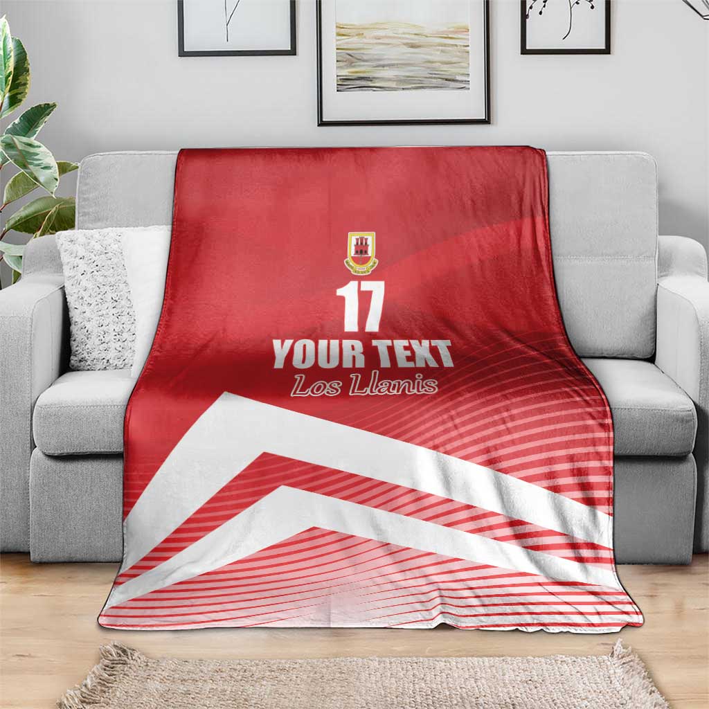 Custom Gibraltar We are Champions Blanket Sporty Style