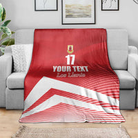 Custom Gibraltar We are Champions Blanket Sporty Style