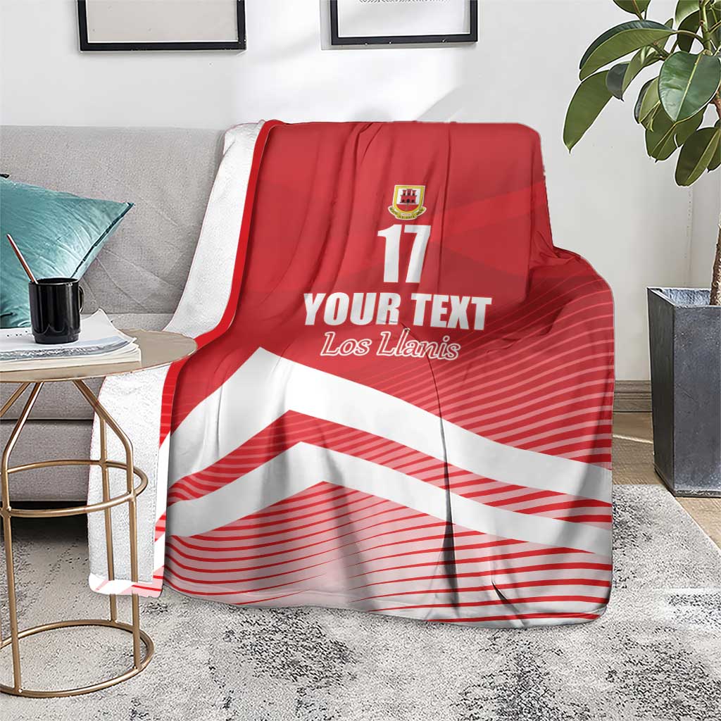 Custom Gibraltar We are Champions Blanket Sporty Style