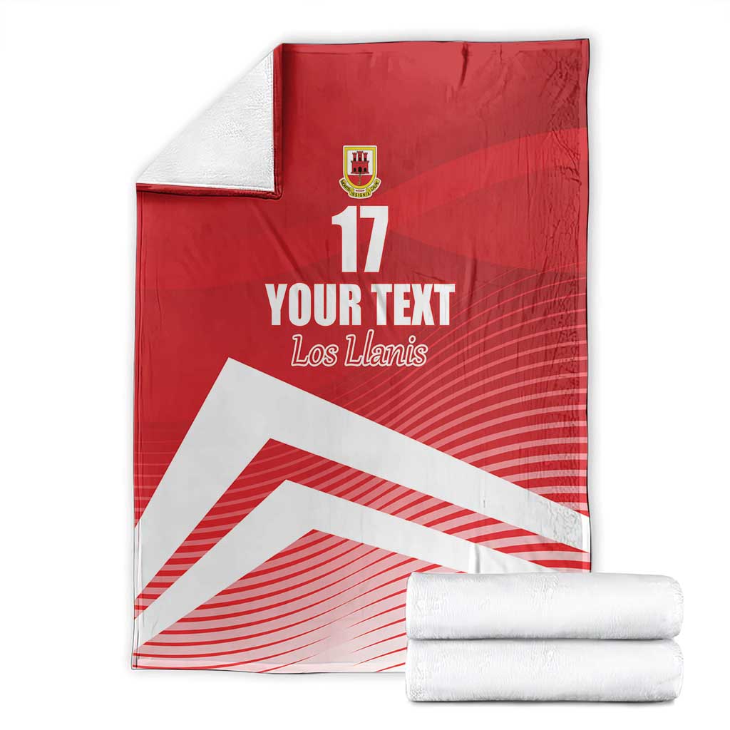 Custom Gibraltar We are Champions Blanket Sporty Style