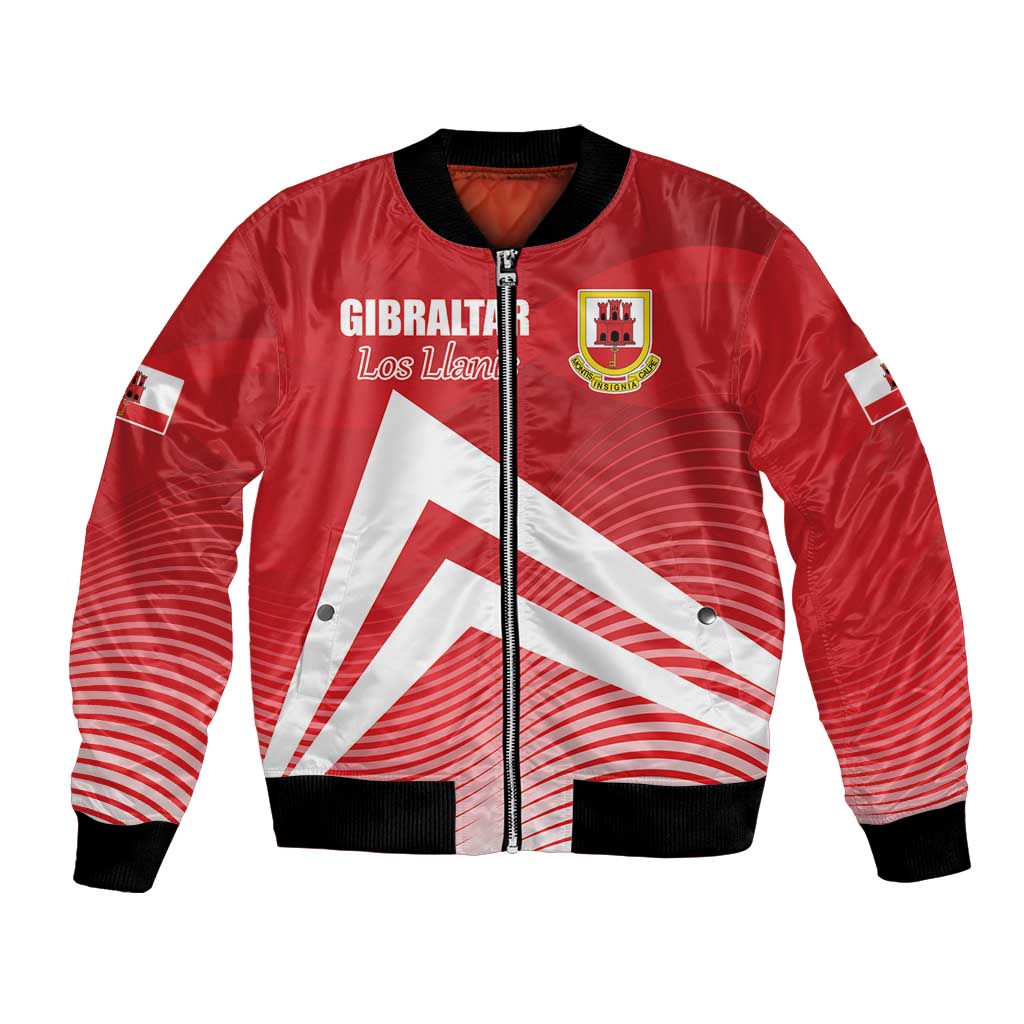 Custom Gibraltar We are Champions Bomber Jacket Sporty Style