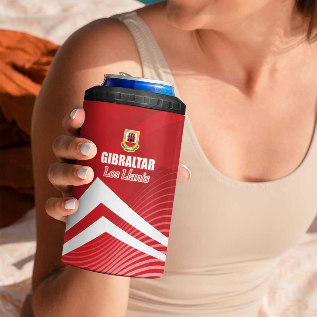 Custom Gibraltar We are Champions 4 in 1 Can Cooler Tumbler Sporty Style