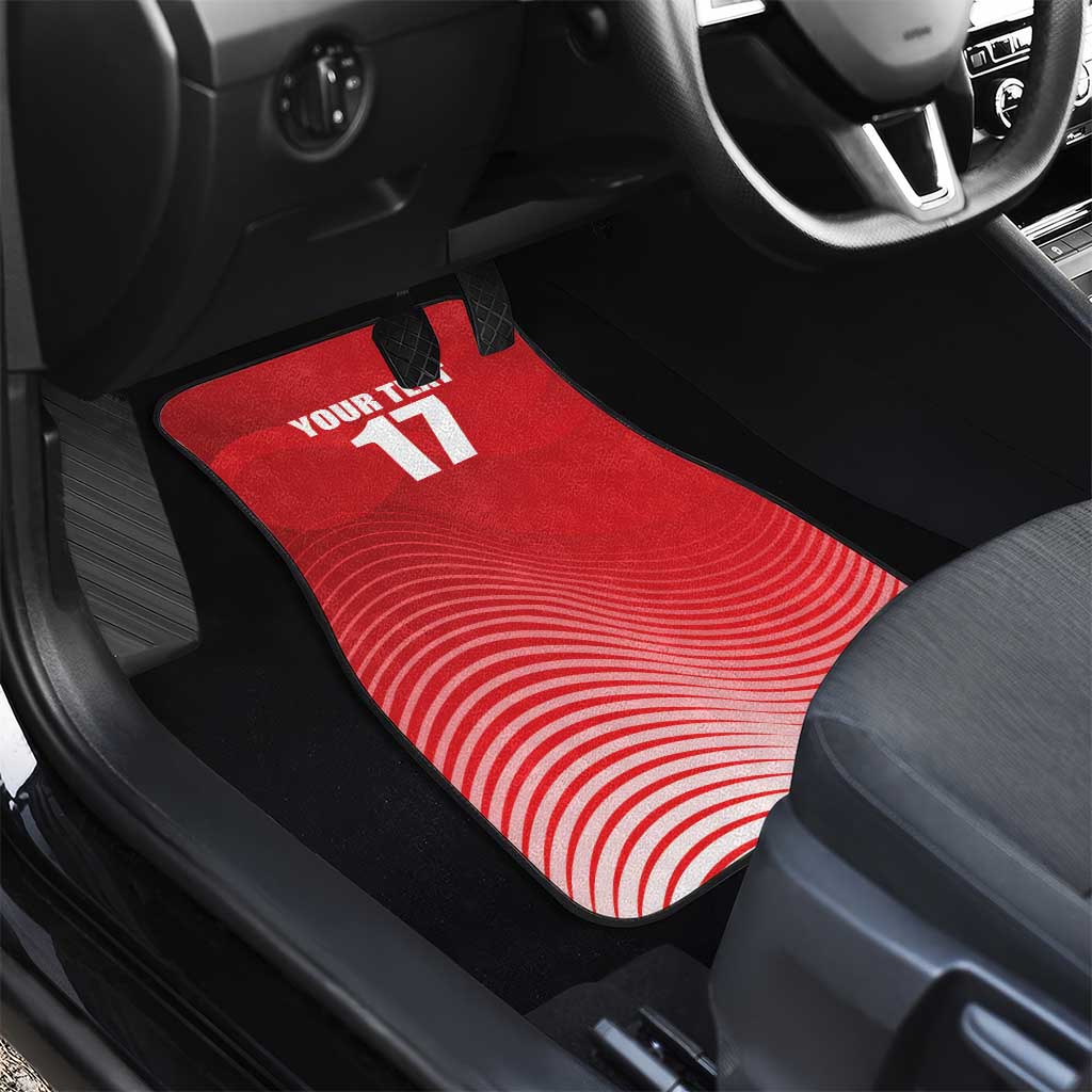 Custom Gibraltar We are Champions Car Mats Sporty Style
