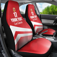 Custom Gibraltar We are Champions Car Seat Cover Sporty Style