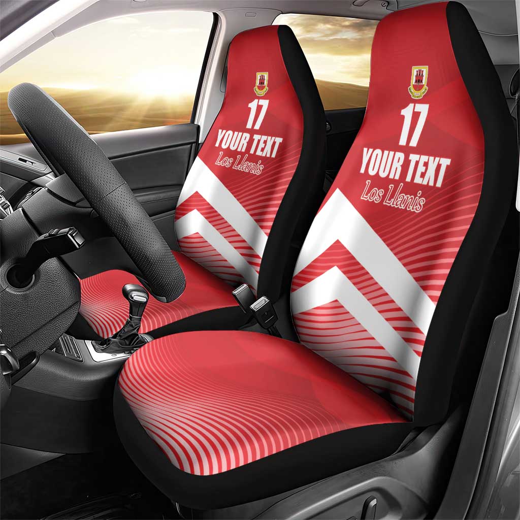 Custom Gibraltar We are Champions Car Seat Cover Sporty Style