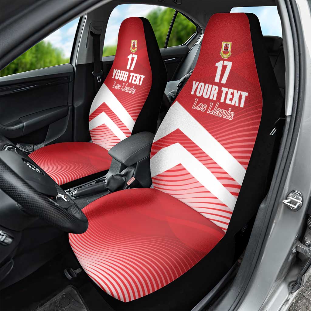 Custom Gibraltar We are Champions Car Seat Cover Sporty Style